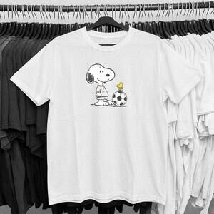 White Snoopy Real Madrid Tee